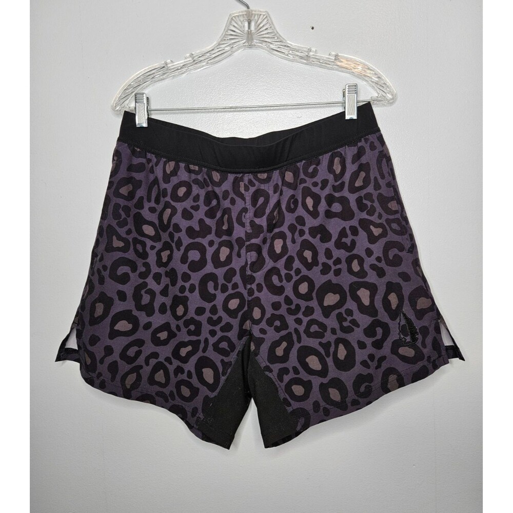 TacHuntFish THF Athletic Men’s Shorts Animal Print Elastic Waist Pockets Stretch